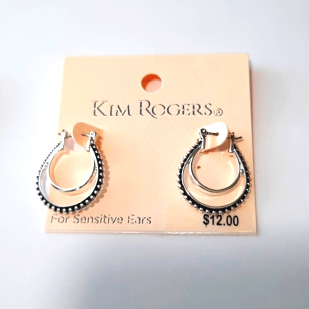 Kim Roger's Hoop earrings for sensitive ears